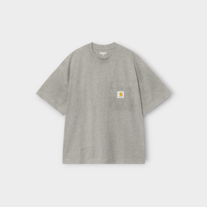 Carhartt WIP S/S Work Pocket Tee Grey Heather