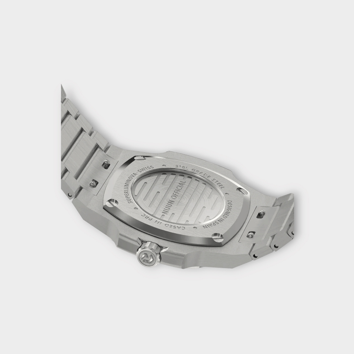 Nuncier MT Silver IN 40.5mm (WHT), view 2