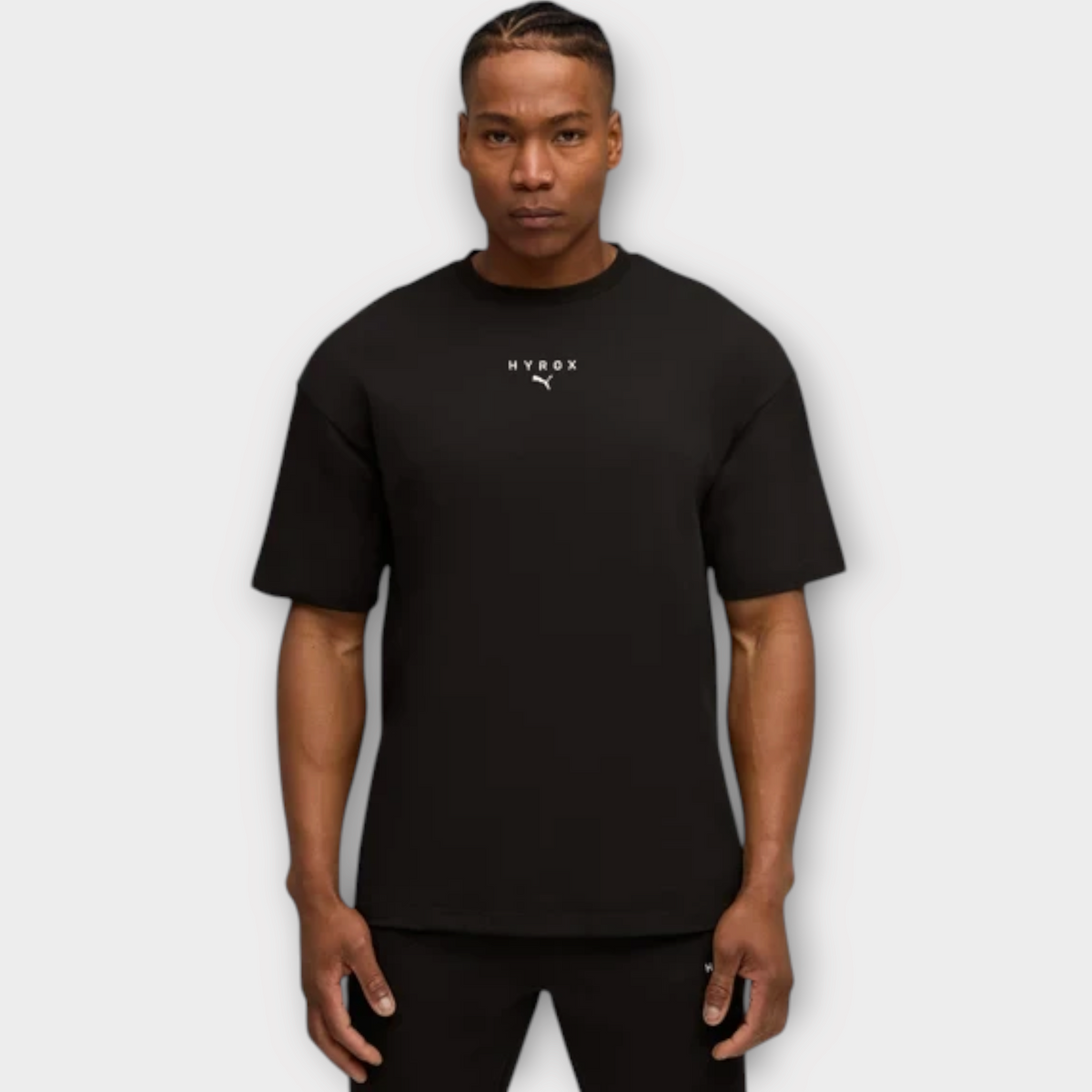 Puma x HYROX Lifestyle Black Tee, view 3