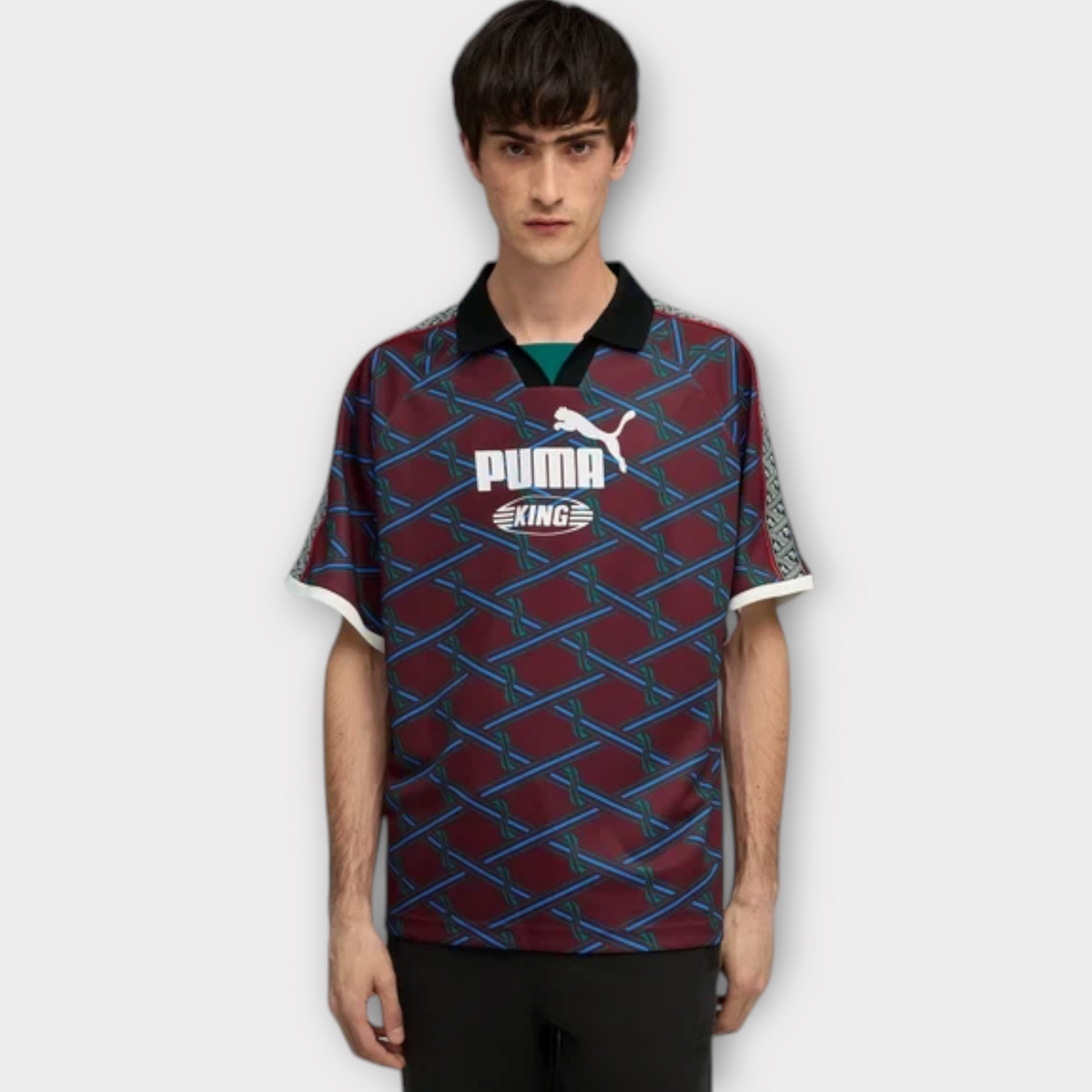 KING Jersey Ruby Shimmer Tee, view 3