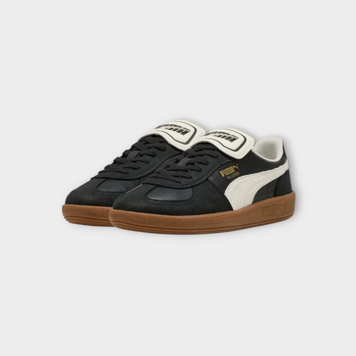 Palermo Premium Sneakers Black Warm White, view 3
