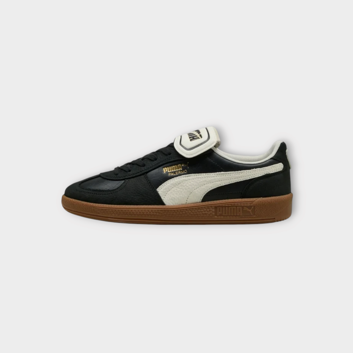 Puma Palermo Premium Sneakers Black Warm White, view 2