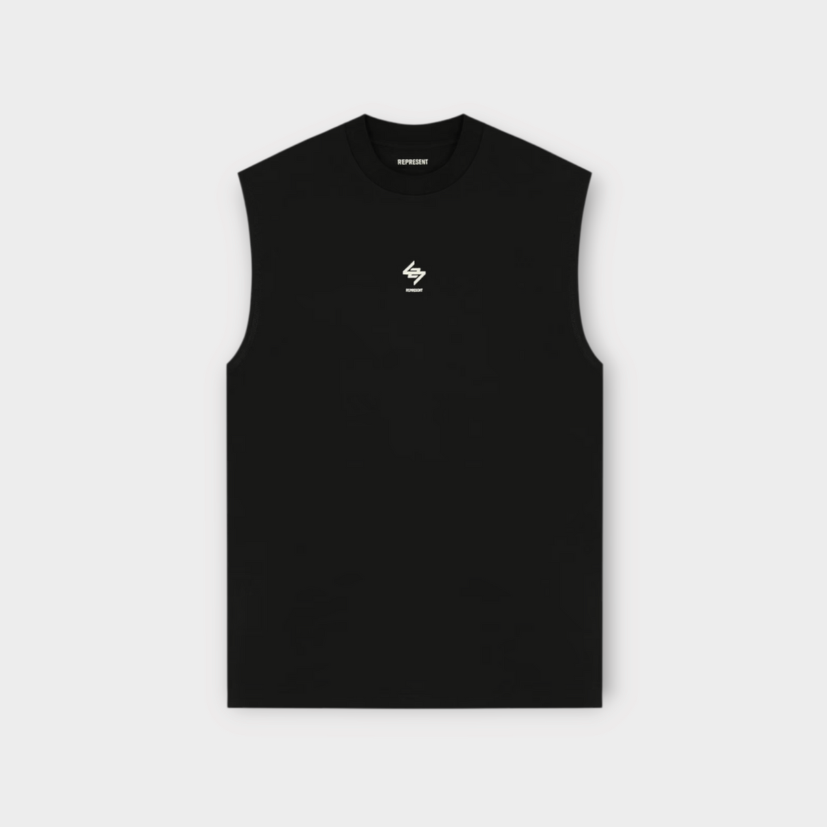 247 by Represent Represent 247 Oversized Tank Jet Black, view 2