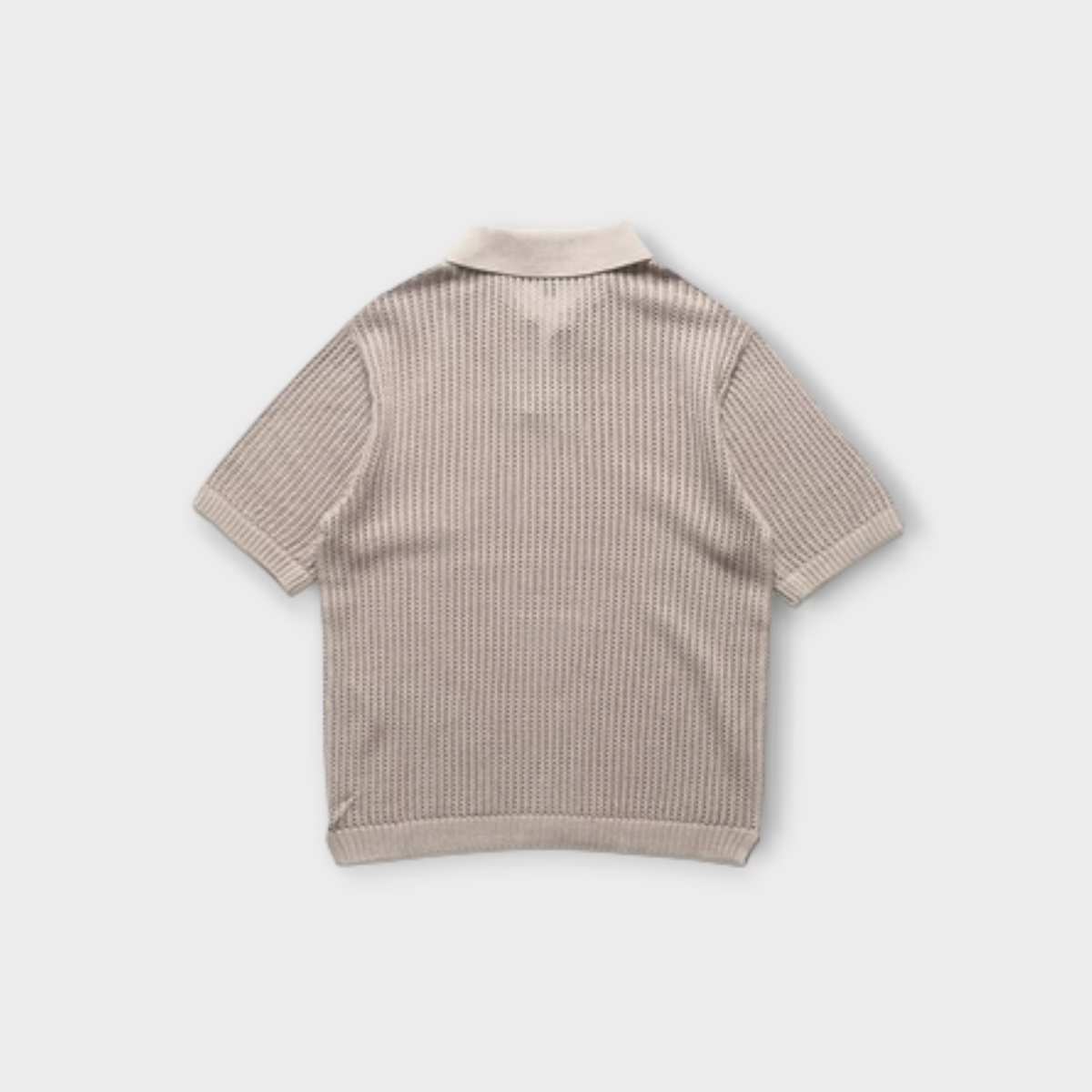 Beverly Knit Polo Vintage Khaki, view 2