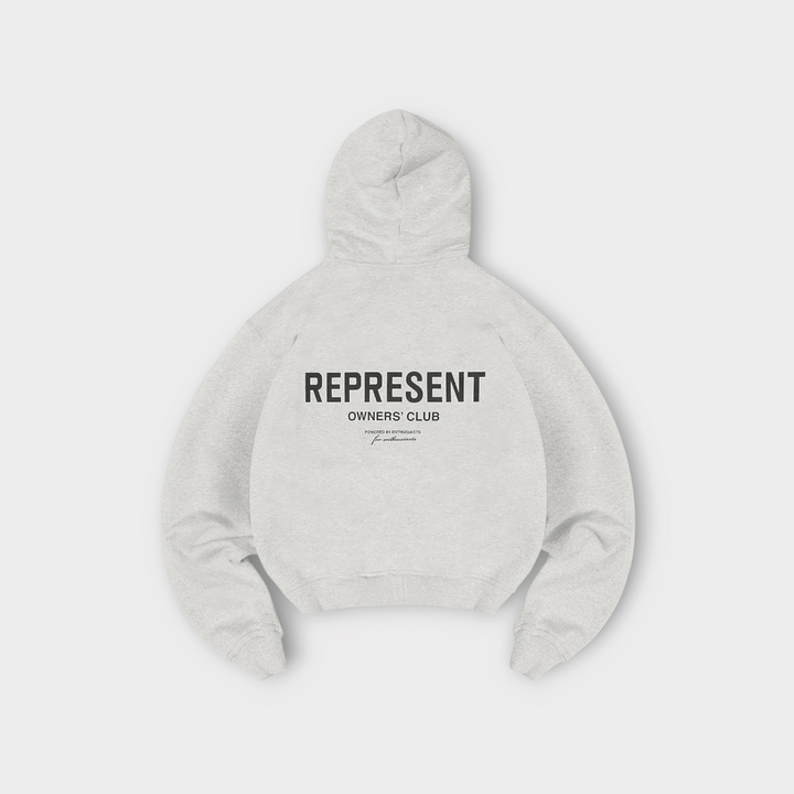 Represent Owners Club Ash Grey Hoodie