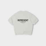 Represent Owners Club T-Shirt Ash Grey/Black