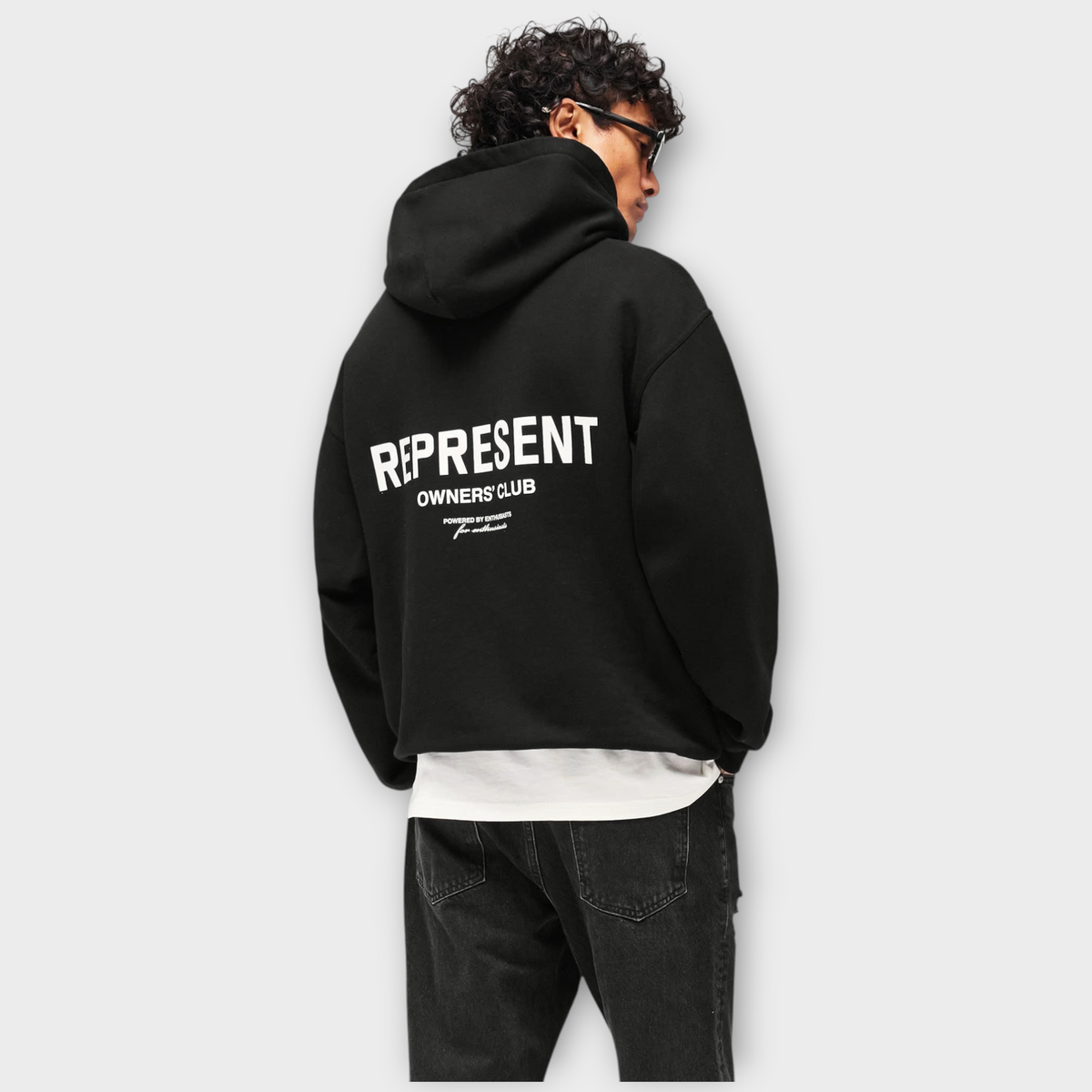 Owners Club Black Hoodie, view 6