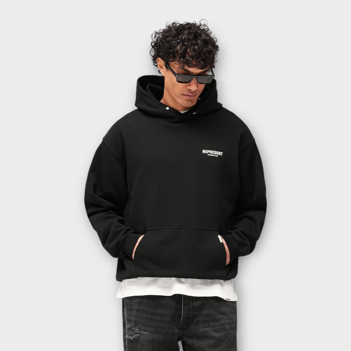 Owners Club Black Hoodie, view 3