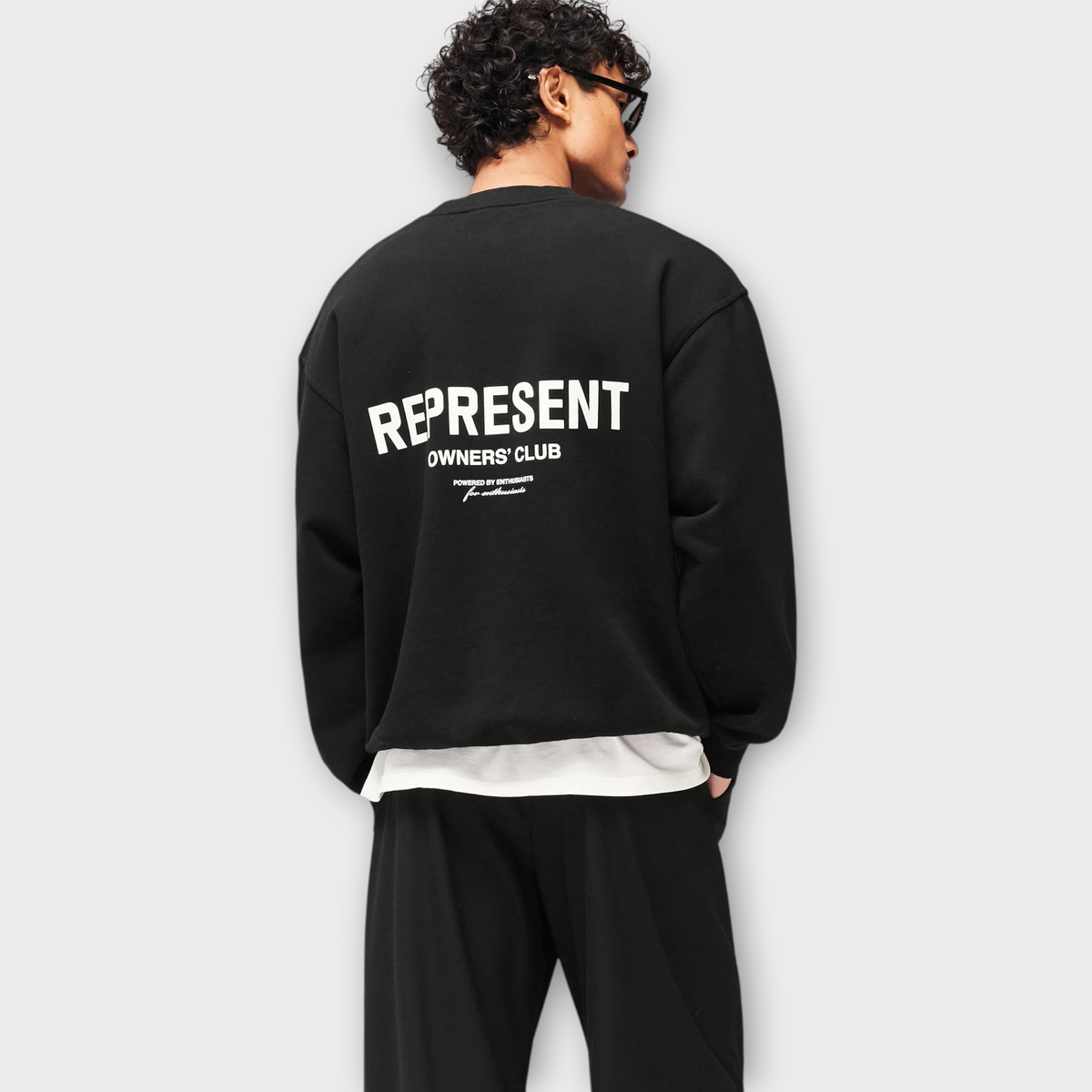 Represent Owners Club Black Sweater, view 4