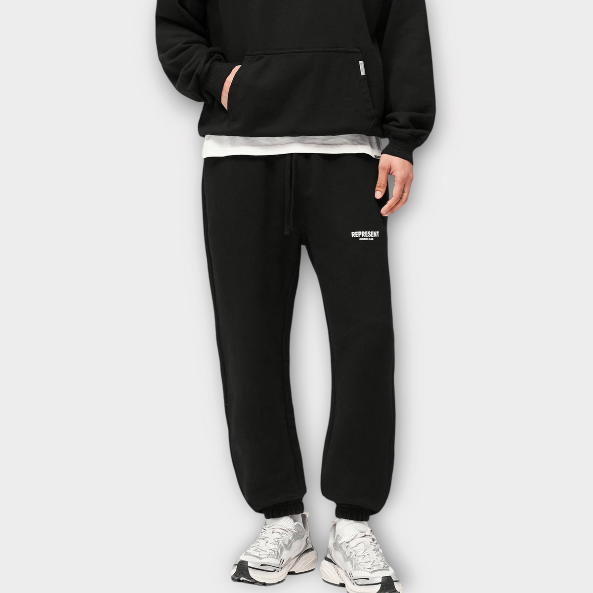 Owners club Black Sweatpants, view 2