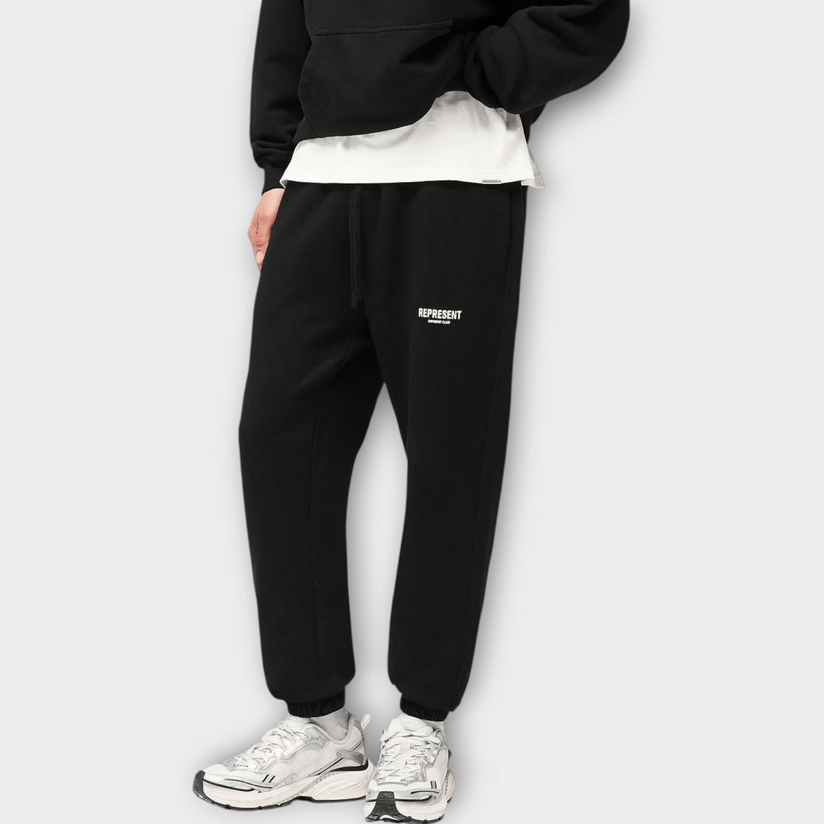 Represent Owners club Black Sweatpants, view 3