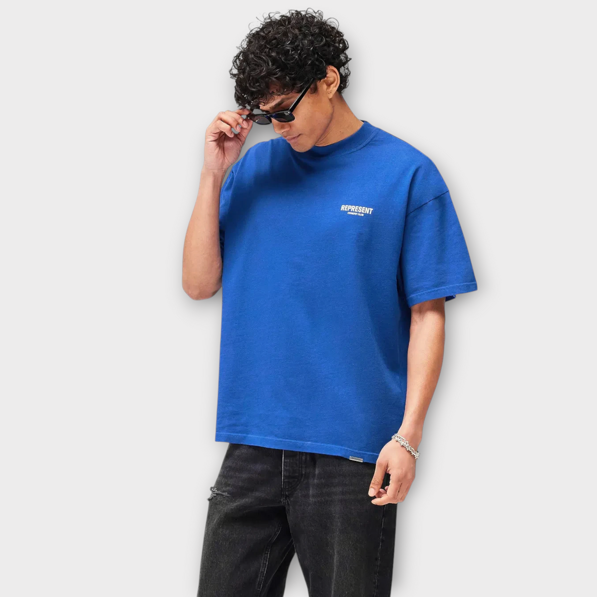 Owners Club Tee Cobalt Blue, view 4