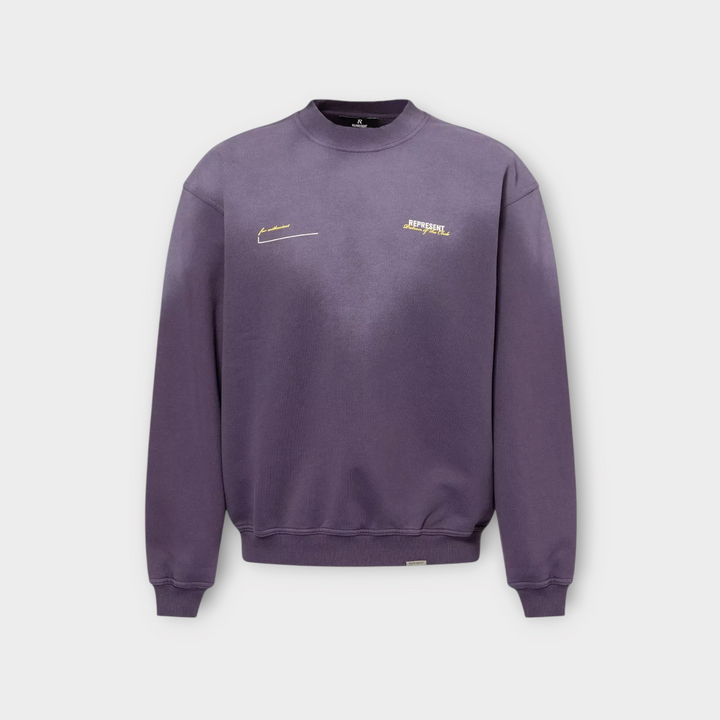 Represent Patron Of The Club Sweater Plum