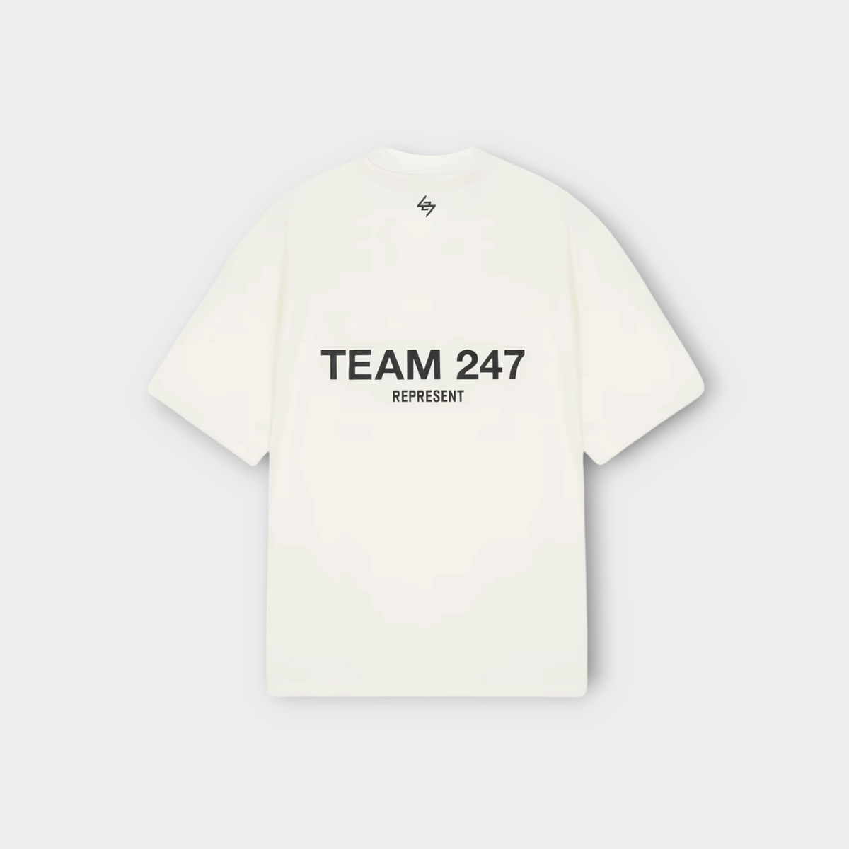 Represent Team 247 Oversized Tee Flat White, view 1