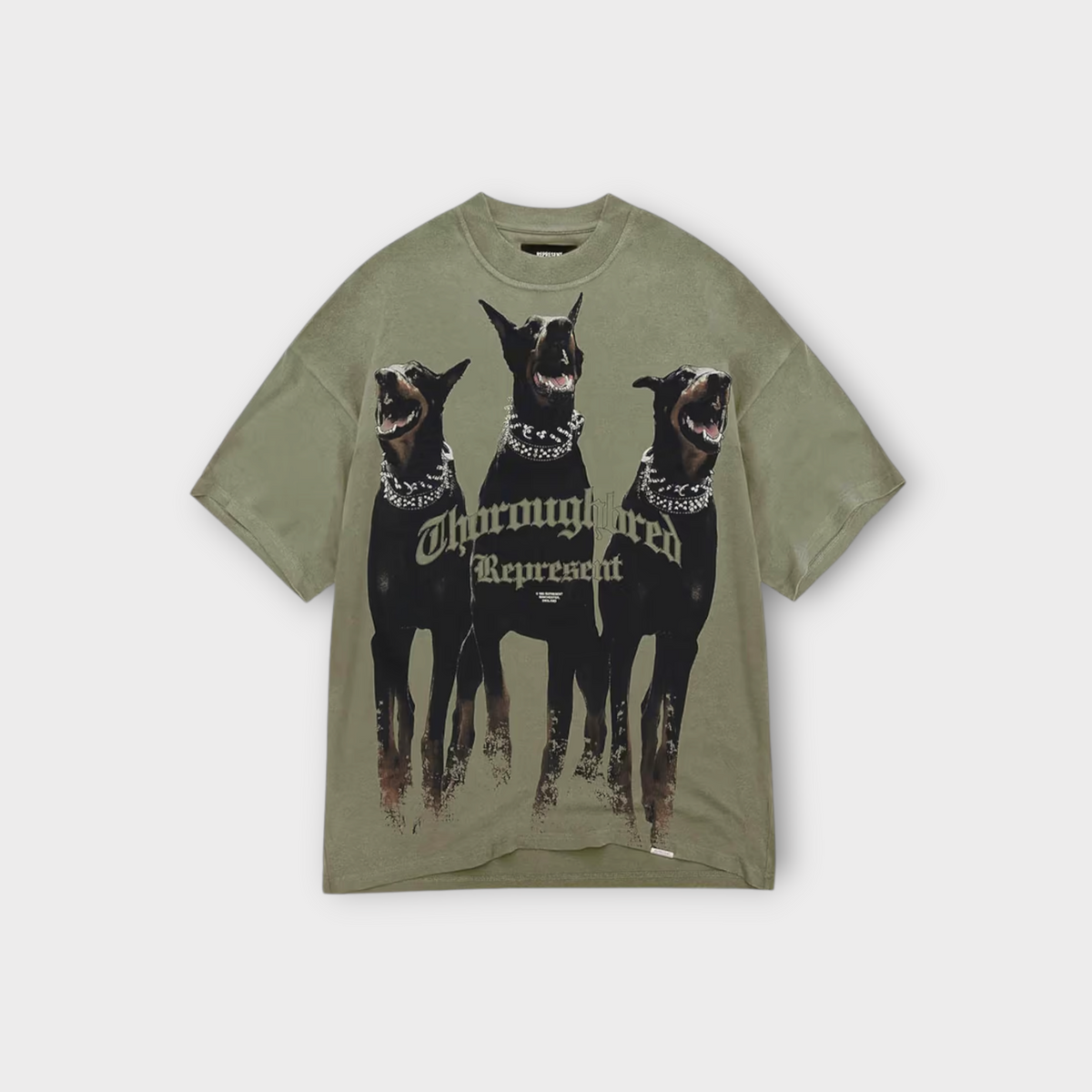 Thoroughbred Tee Khaki, view 1
