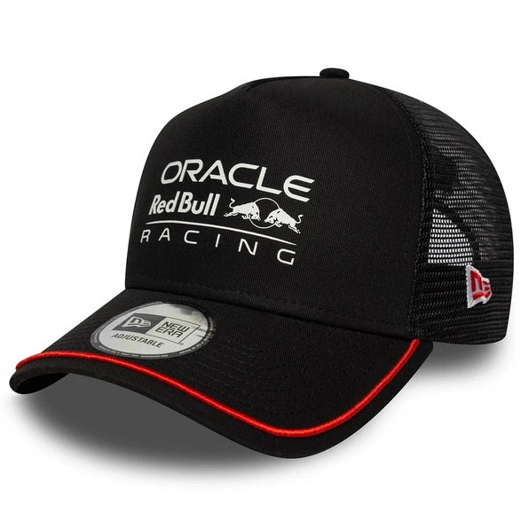 New Era Red Bull Racing 9Forty Patch Trucker Black Cap