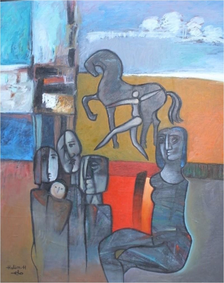 Halim Yacoub, 120 x 100 cm