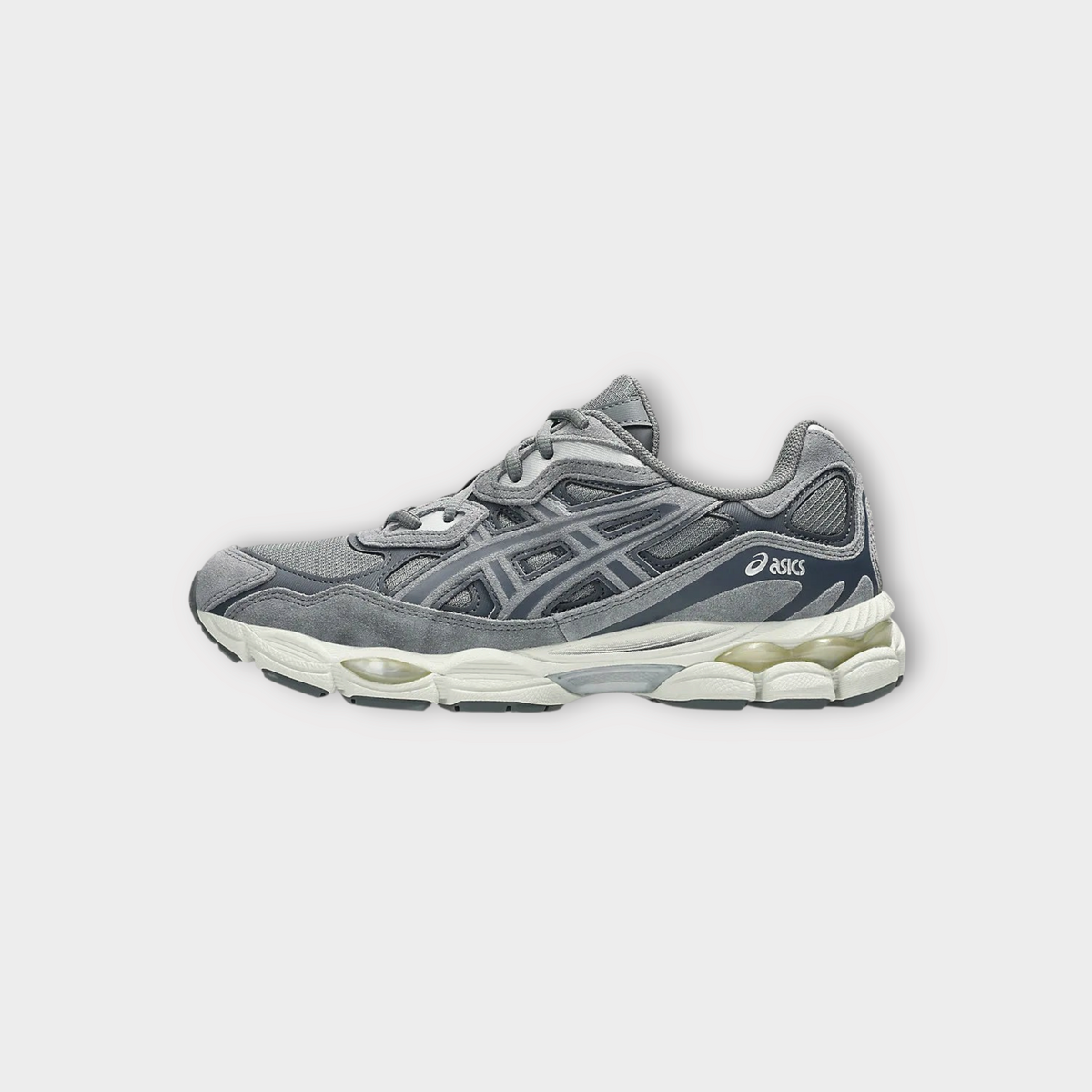 Asics GEL NYC Steal Grey / Carrier Grey, view 2