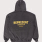 Represent Owners Club Vintage Grey / Yellow Hoodie