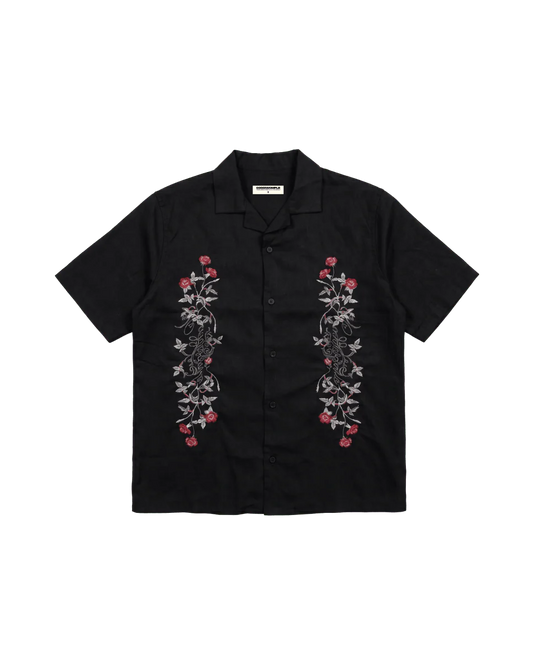 Coddiwomple IVY Black Linen Shirt