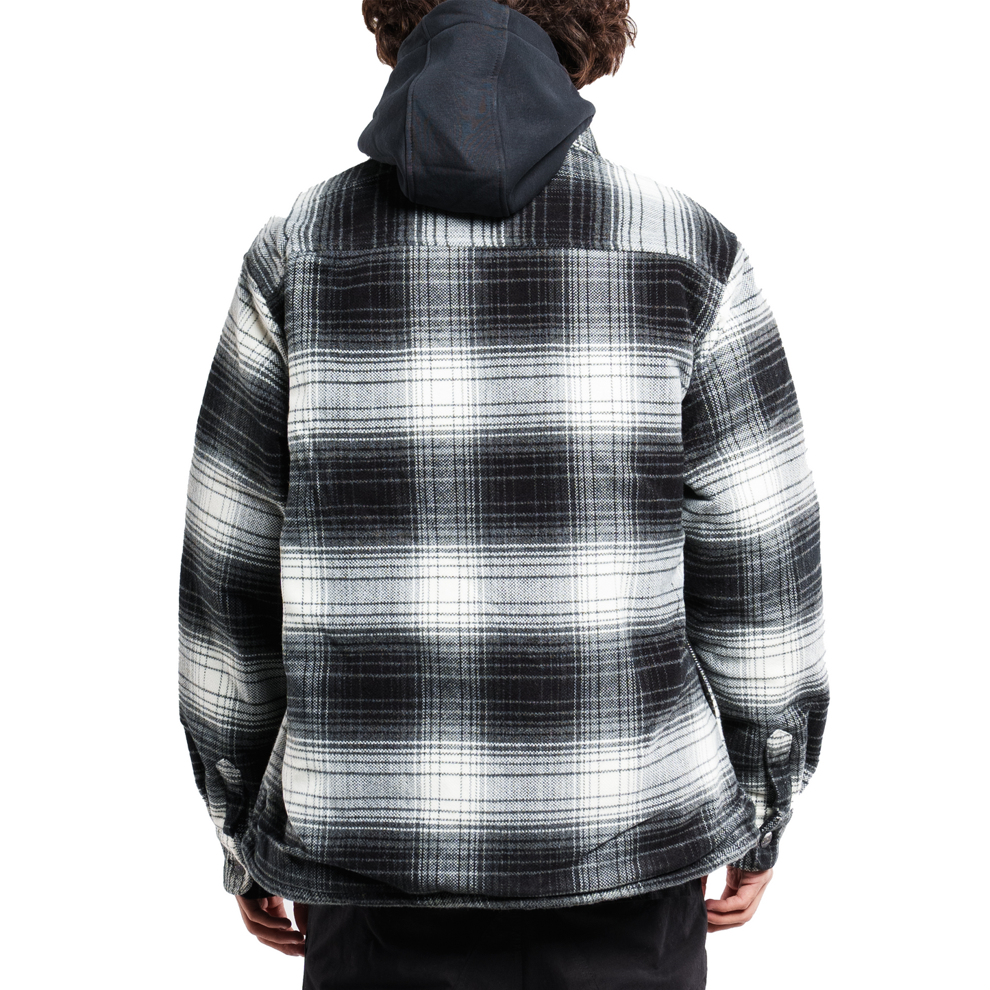 SIGHT Double Layered Plaid Jacket