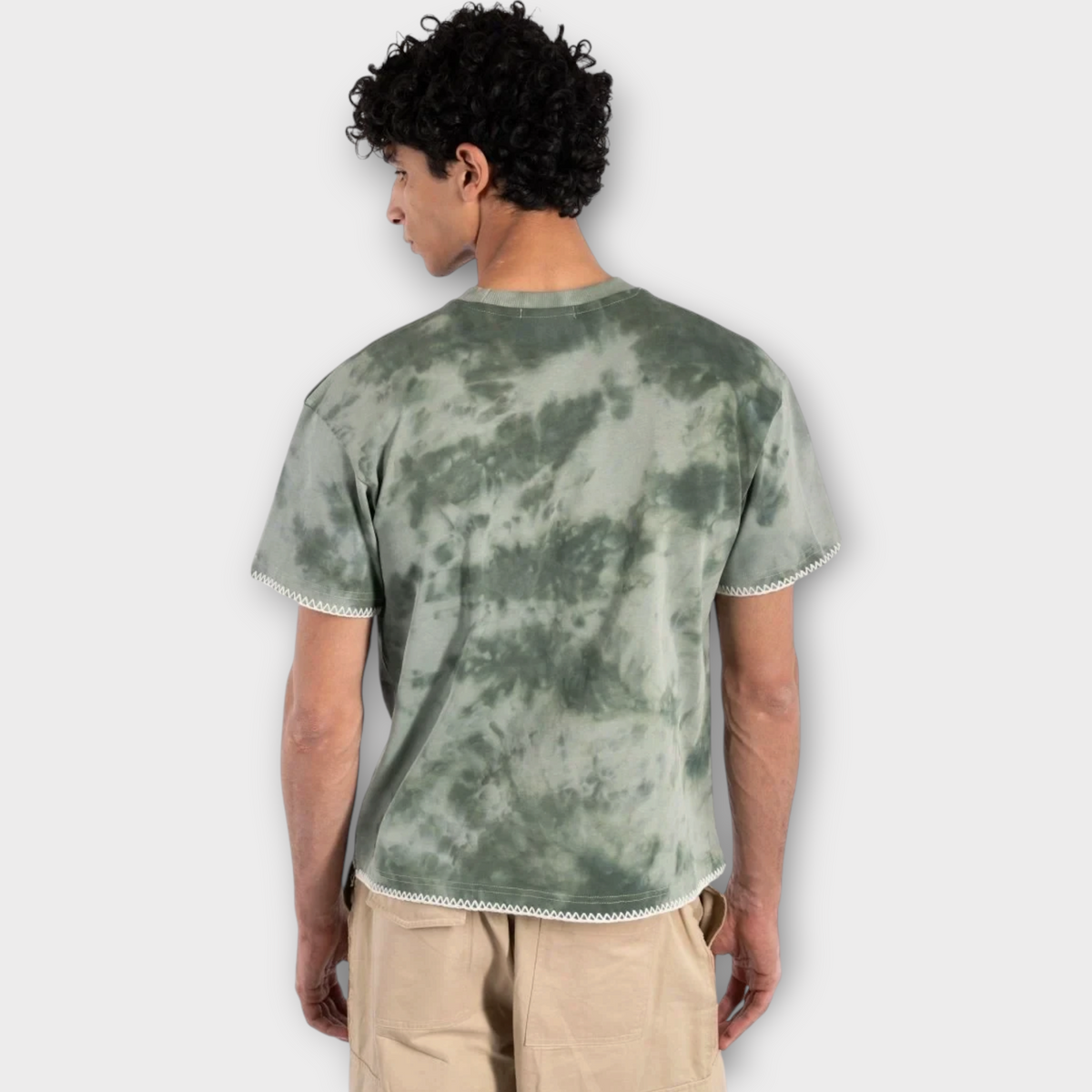 Coddiwomple Jungle Tie Dye Tee, view 3
