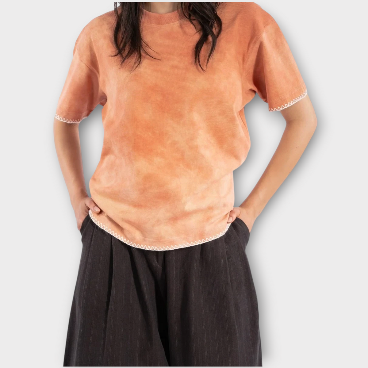 Coddiwomple Lava Tie Dye Tee, view 4