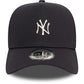 New Era Metallic Trucker Black Cap