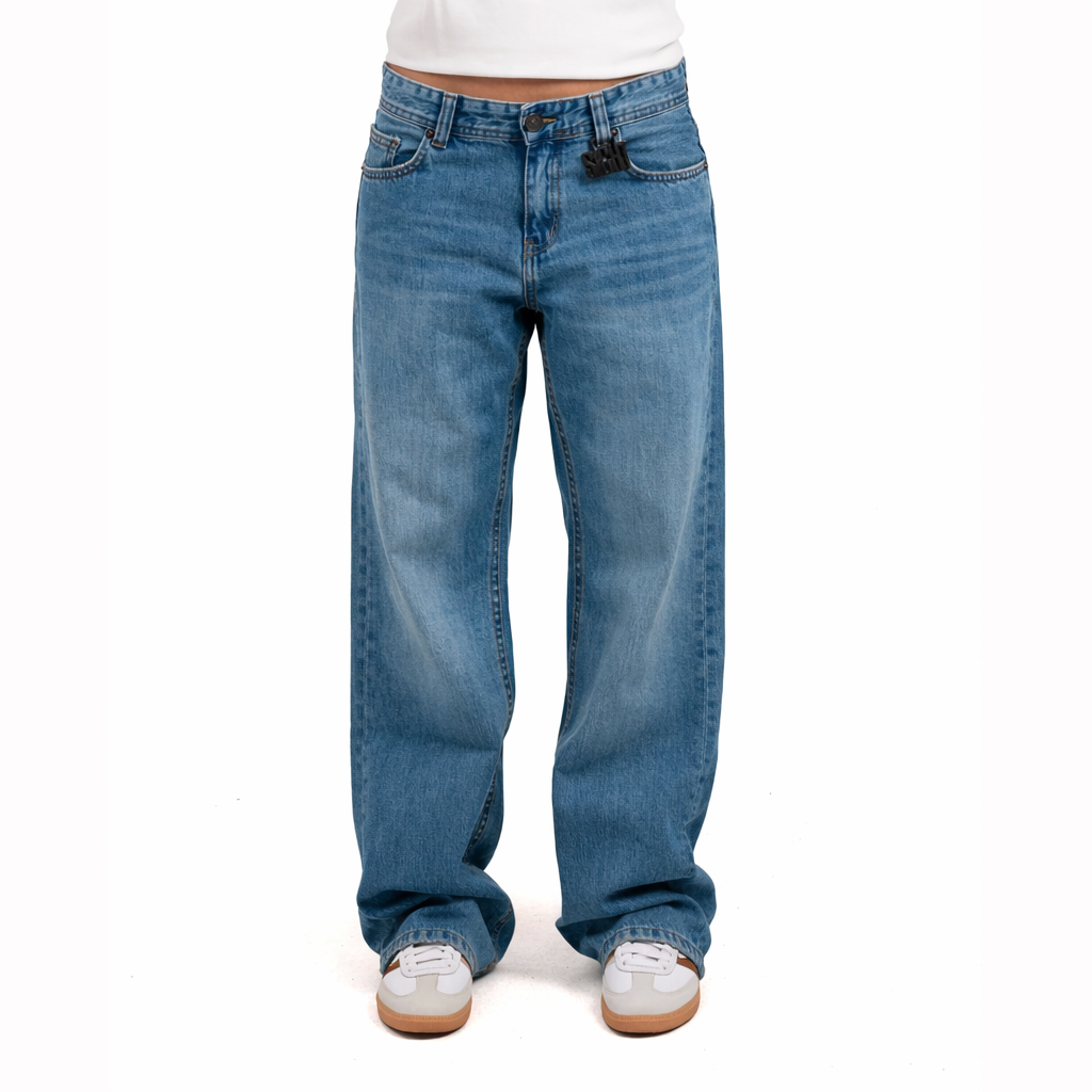 SIGHT Low Waist Old School Navy Women Jeans