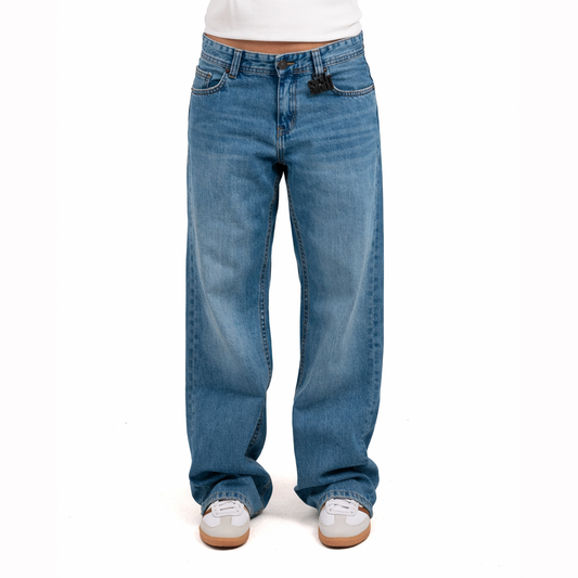 SIGHT Low Waist Old School Navy Women Jeans