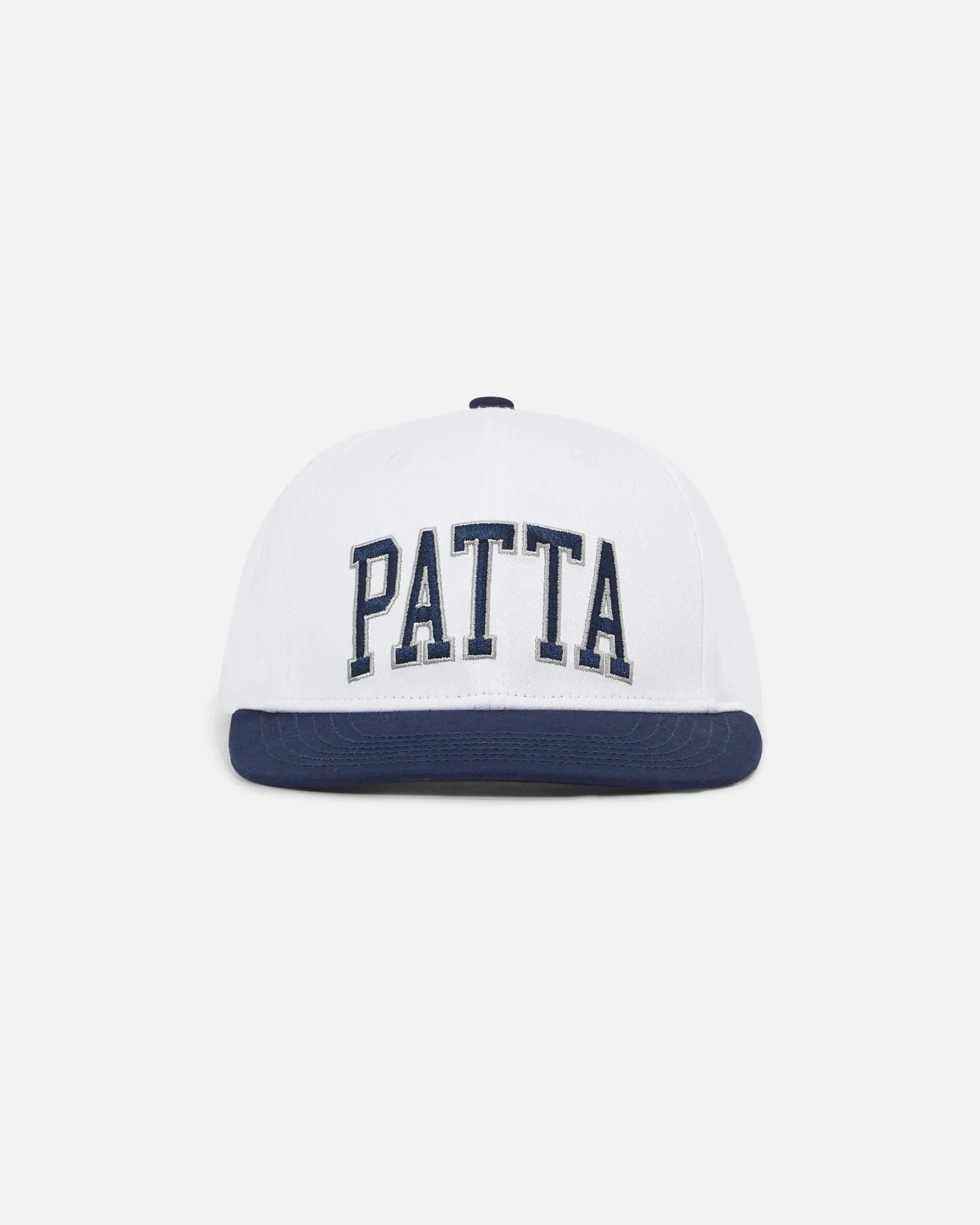Patta Arc Logo Snapback Cap White