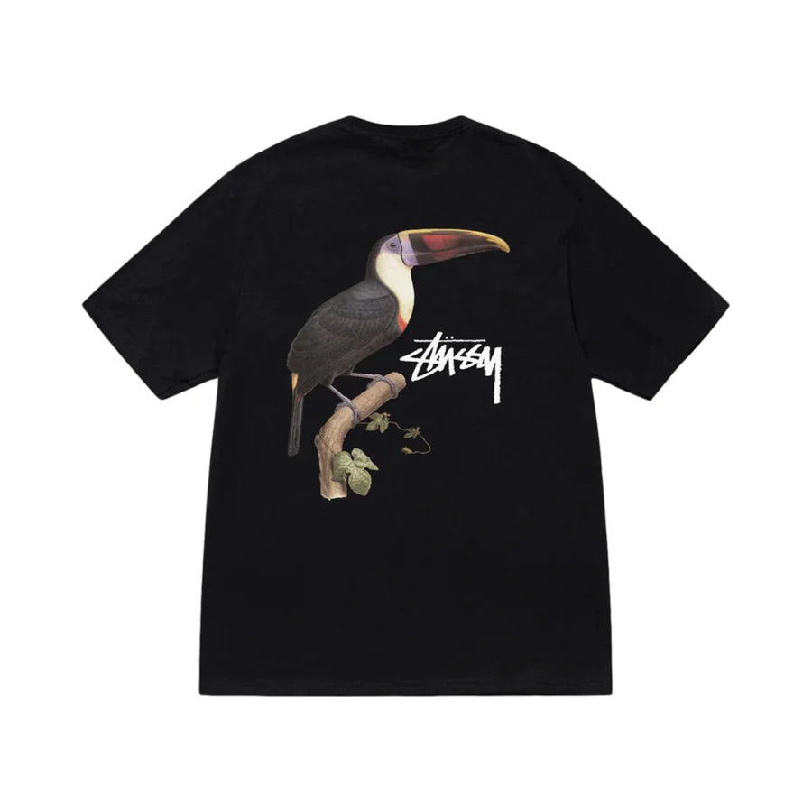 Stussy Black Toucan T-Shirt