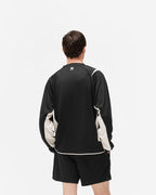 Represent Star Football Jet Black Long Sleeve