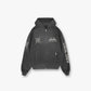 Represent Metallica 40 Year Anniversary Zip-Thru Stained Black Hoodie