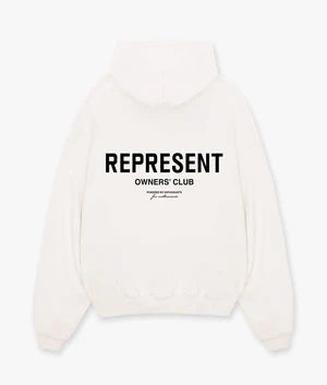 Represent Owners Club Flat White Hoodie