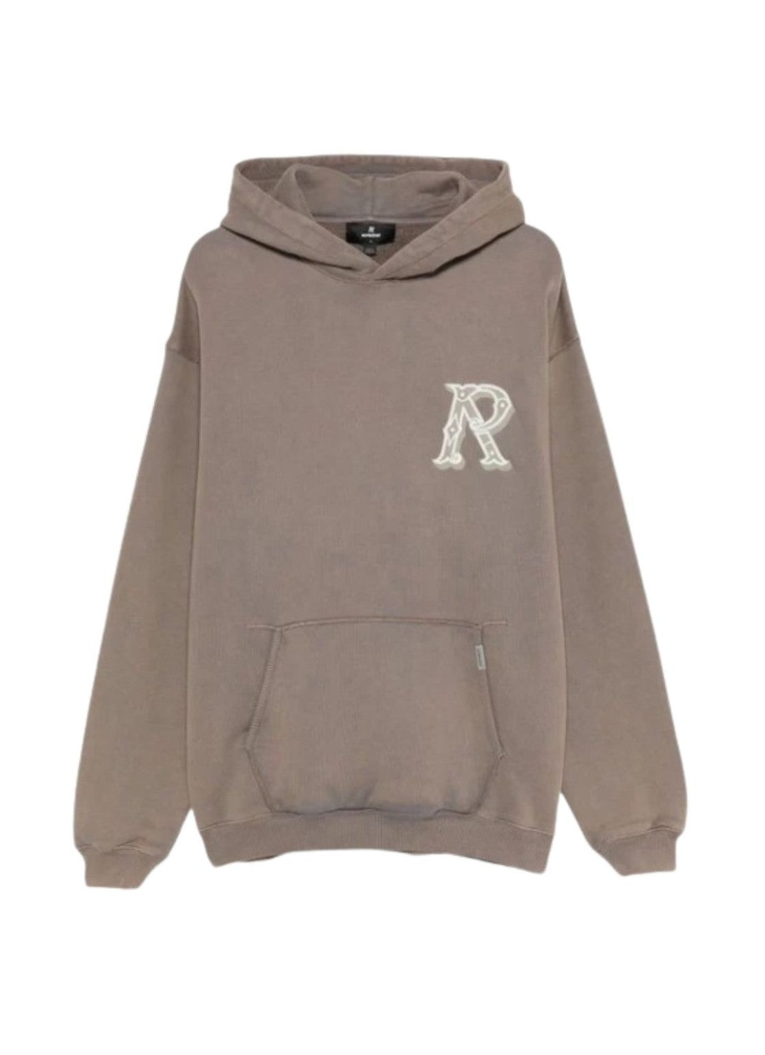 Represent Western Initial Hoodie Dusty Brown
