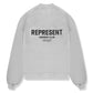 Represent Owners Club Ash Grey / Black Sweater