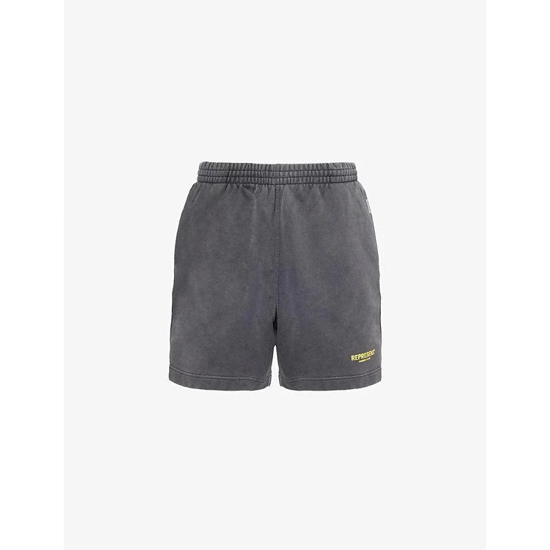 Represent Owners Club  Vintage Grey / Yellow Shorts