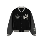 Represent Owners Club Black Varsity Jacket