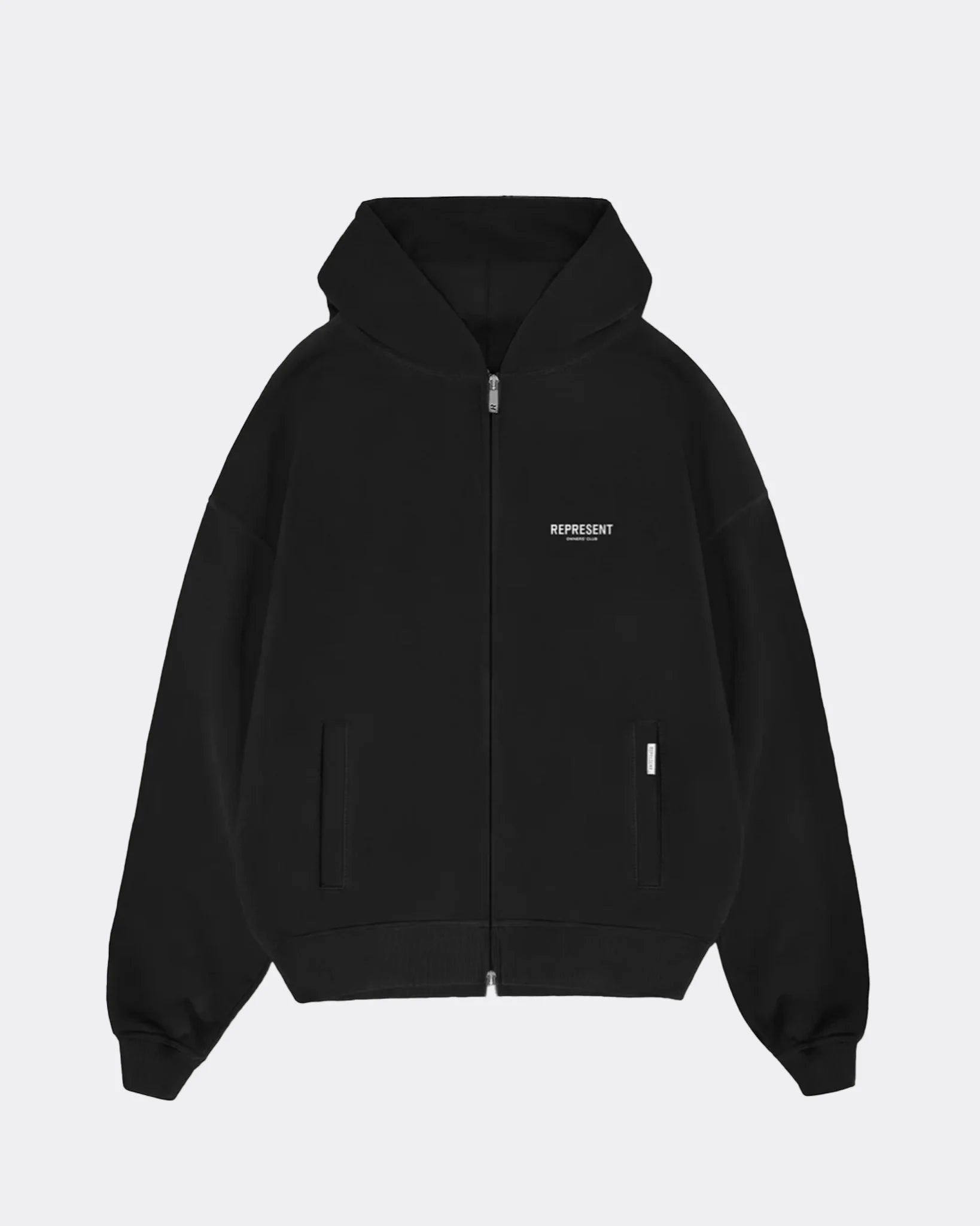 Represent Owners Club Black Zip Hoodie