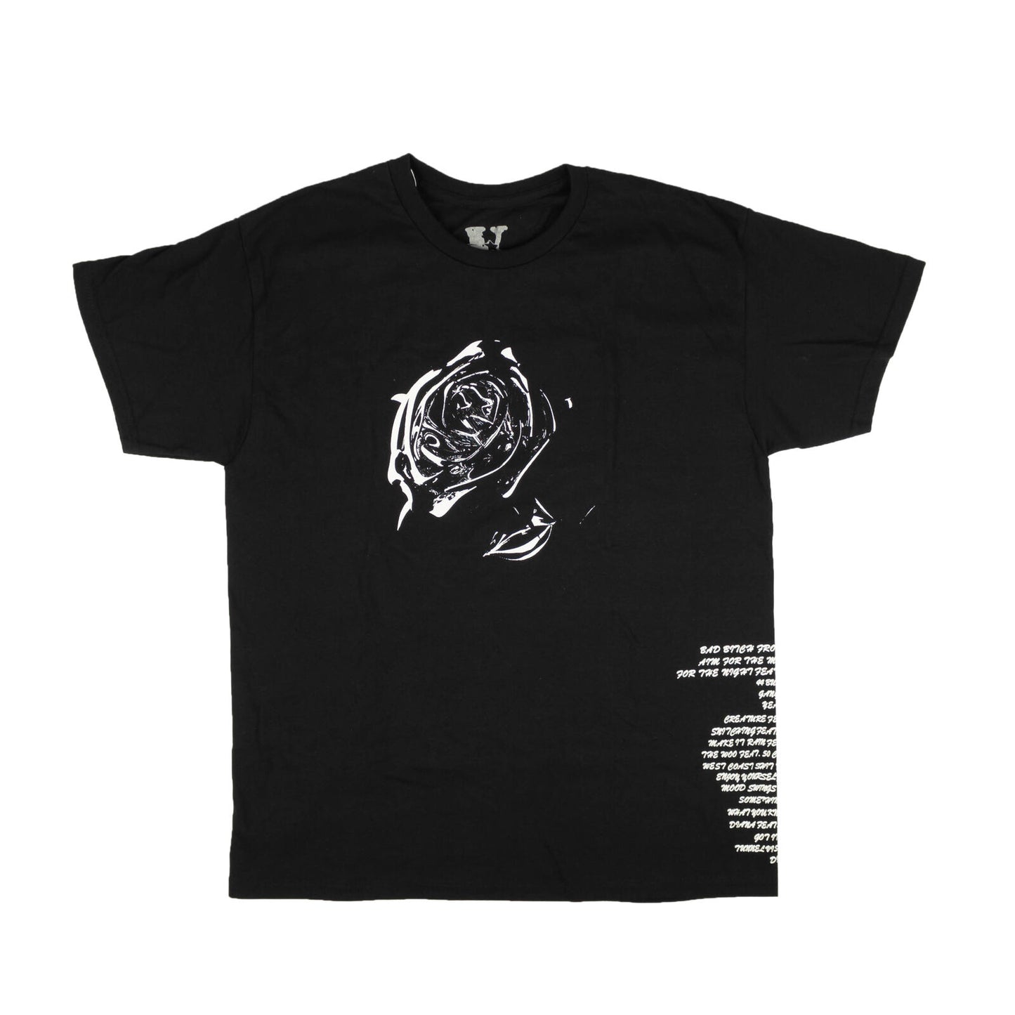 V-Lone Tracklist Black T-Shirt