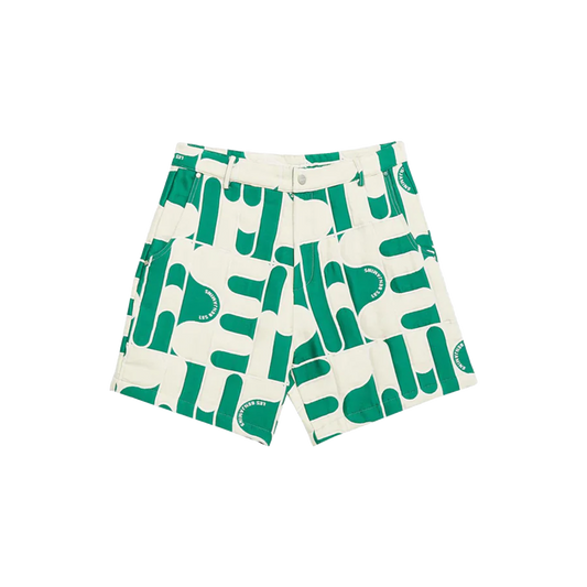 Les Benjamins Multi-Color Track Shorts