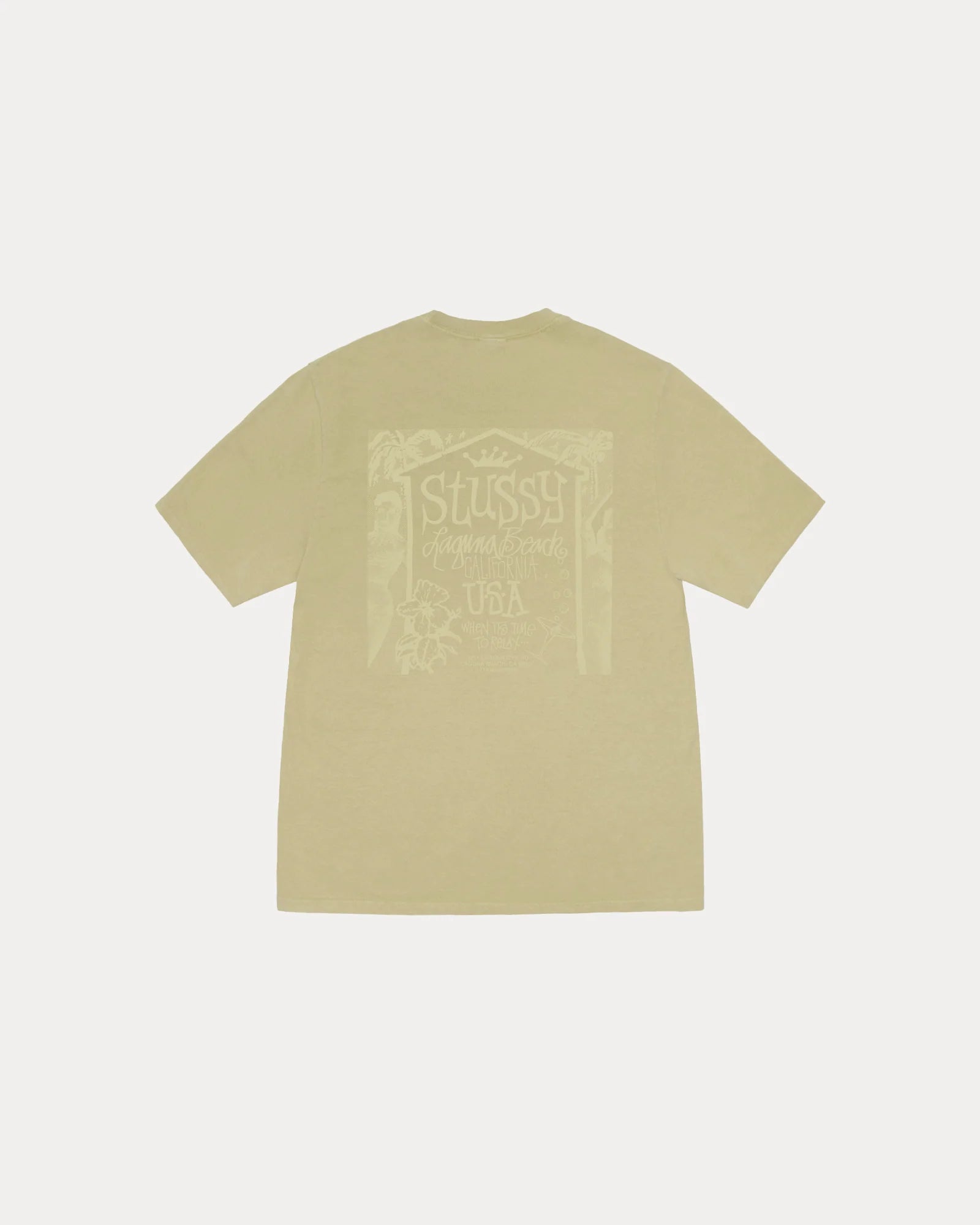 Stussy Beach House Pigment Dyed Elm T-Shirt